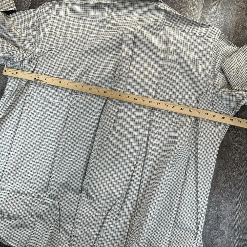 NWT Polo Ralph Lauren Classic Fit Long Sleeve Button Down White Gray Check Shirt